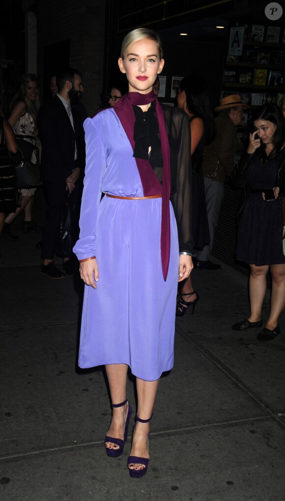 Jess Weixler à New York, le 10 septembre 2014.
