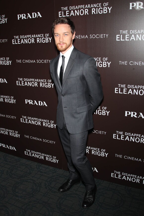 James McAvoy à New York, le 10 septembre 2014.