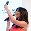 Kim Kardashian lors du lancement de la nouvelle collection de Kardashian Kollection au centre commercial Westfield Parramatta. Sydney, le 13 septembre 2014.