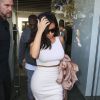 Kim Kardashian et Kanye West en pleine séance shopping à Sydney, le 13 septembre 2014.
