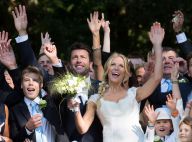 Sandrine Corman : Mariage de princesse sous le regard bienveillant de son fils
