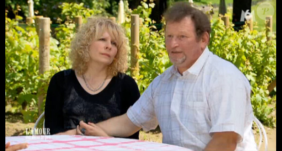 François et Maryline dans L'amour est dans le pré 2014 - le bilan -, le lundi 15 septembre 2014 sur M6