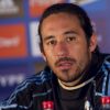 Jonas Gutierrez à Pretoria, le 23 juin 2010. 