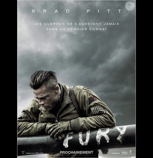 Affiche de Fury, en salles le 22 octobre.