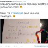 La touchante lettre d'une jeune fan à Antoine Griezmann - septembre 2014. 