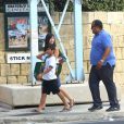 Pax, le fils d'Angelina Jolie et Brad Pitt, de sortie pour faire les courses lors du séjour de la famille sur l'île de Gozo à Malte, le 11 septembre 2014