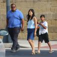 Pax, le fils d'Angelina Jolie et Brad Pitt, de sortie pour faire les courses lors du séjour de la famille sur l'île de Gozo à Malte, le 11 septembre 2014