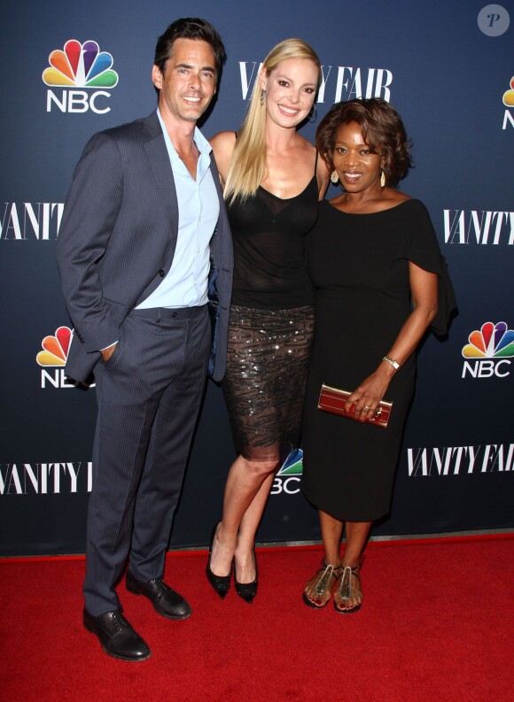 Katherine Heigl, Josh Kelley, Alfre Woodard - Soirée "NBC & Vanity Fair TV Season" à Los Angeles le 16 septembre 2014.