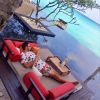 Petite sieste sympa... Photo des vacances aux Maldives d'Example et sa femme Erin McNaught, enceinte de leur premier enfant, en septembre 2014, du 17 au 24. Publiée sur le compte Instagram de l'ancienne Miss Australie.