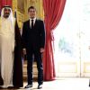 Le prince héritier et ministre de la Défense d'Arabie saoudite Salman bin Abdulaziz Al Saud reçu par le Premier ministre français Manuel Valls le 2 septembre 2014.