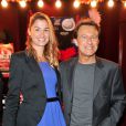 Vincent Perrot et sa compagne Virginie lors de la générale du spectacle "Mistinguett, reine des années folles" au Casino de Paris, le 25 septembre 2014