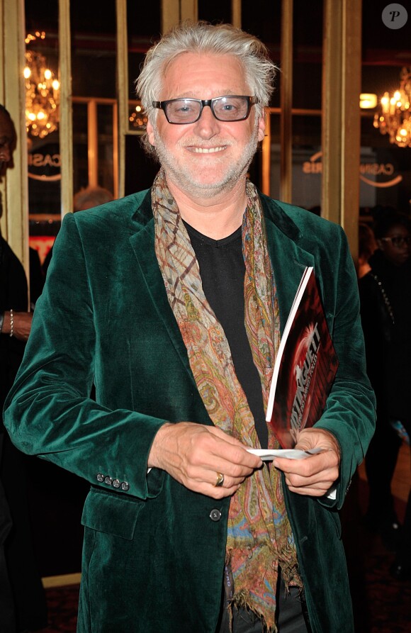 Gilbert Rozon lors de la générale du spectacle "Mistinguett, reine des années folles" au Casino de Paris, le 25 septembre 2014
