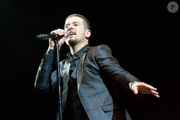 Robin Thicke à Birmingham, le 6 juillet 2014.