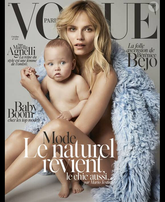 Couverture du Vogue Paris d'Octobre 2014.