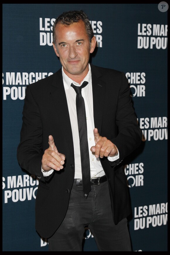 Christophe Dechavanne - Avant-première du film "Les marches du pouvoir" à l'UGC Normandie à Paris le 18 octobre 2011. 
