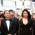  Eric Besson et sa femme Yasmine Tordjman - Mont&eacute;e des marches du film "The Search" lors du 67e Festival du film de Cannes le 21 mai 2014 