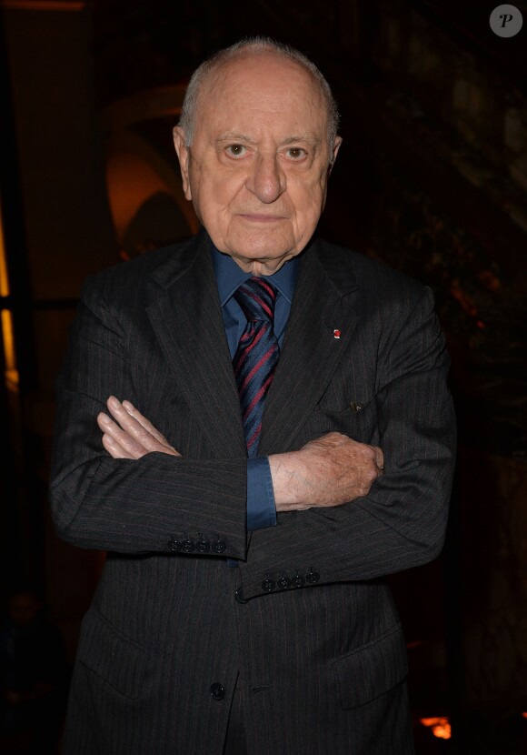 Pierre Bergé - 25e anniversaire et remise du prix de l'Andam 2014 à l'hôtel Potocki, au sein de la Chambre de Commerce et d'Industrie de Paris, le 26 septembre 2014.