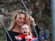 Michelle Hunziker, enceinte : Sublime maman avec son adorable petite Sole