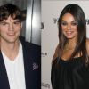 Ashton Kutcher (New York le 8 août 2013) et Mila Kunis (Hollywood le 9 juin 2014)