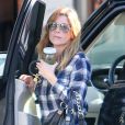Exclusif - Ellen Pompeo descend de sa voiture à Beverly Hills, le 26 septembre 2014