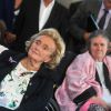 Bernadette Chirac lors du lancement de la 18ème opération "+ de Vie" au service de gériatrie du centre hospitalier Charles Foix à Ivry-sur-Seine, le 1er octobre 2014.