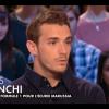 Jules Bianchi sur le plateau du Grand Journal de Canal+, le 5 mars 2014.