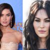 (de gauche à droite) Megan Fox en janvier 2013, Megan Fox le 5 octobre 2014 en journée à Berlin, Megan Fox lors de la première allemande des Tortues Ninja le 5 octobre 2014 au soir