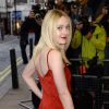 Dakota Fanning lors de l'avant-première à Londres du film Effie Gray le 5 octobre 2014