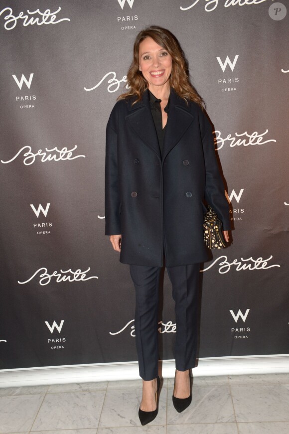 Anne Marivin - Soirée au W pour le lancement du nouveau cocktail club de l'hôtel parisien. Le 8 octobre 2014
