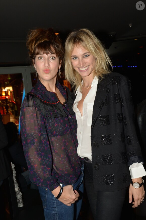 Daphné Burki et Pauline Lefèvre - Soirée au W pour le lancement du nouveau cocktail club de l'hôtel parisien. Le 8 octobre 2014