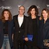 Mademoiselle Agnès, Mélanie Doutey et Anne Marivin - Soirée au W pour le lancement du nouveau cocktail club de l'hôtel parisien. Le 8 octobre 2014