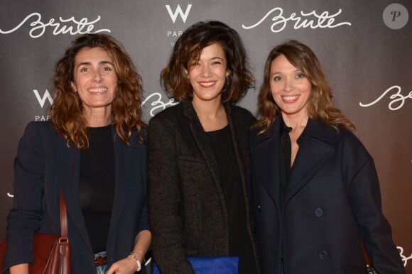 Anne Marivin, Mélanie Doutey, Anne Marivin - Soirée au W pour le lancement du nouveau cocktail club de l'hôtel parisien. Le 8 octobre 2014