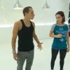 Nathalie Péchalat et Grégoire Lyonnet  - Troisième prime de "Danse avec les stars 5" sur TF1. Le vendredi 10 octobre 2014.