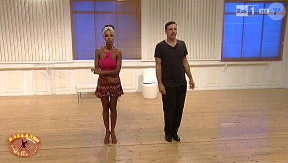 Vincent Candela dans la version italienne de "Danse avec les stars" - octobre 2014