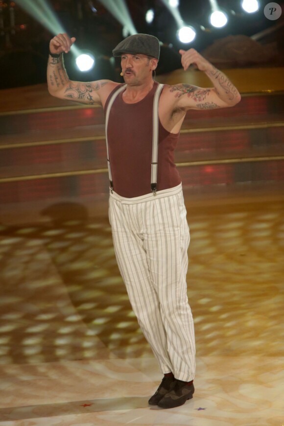 Vincent Candela et R. Elle Niane dans la version italienne de "Danse avec les stars" - octobre 2014