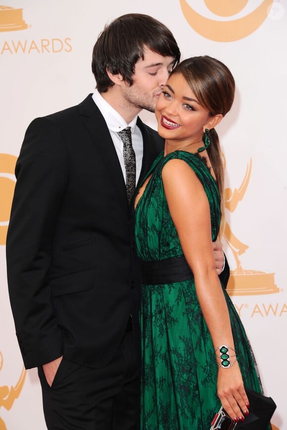 Sarah Hyland et Matt Prokop aux Emmy Awards en septembre 2013