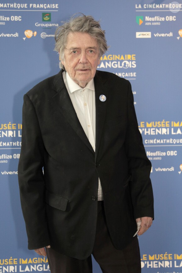 Jean-Pierre Mocky - Vernissage de l'exposition "Le musée imaginaire d'Henri Langlois" à la Cinémathèque de Paris, le 7 avril 2014.