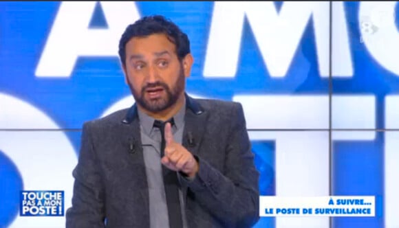 Cyril Hanouna recadre Nabilla, dans TPMP, le mardi 7 octobre 2014, sur D8