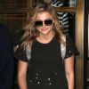 Chloe Moretz sort de son hôtel à New York, le 25 septembre 2014. 