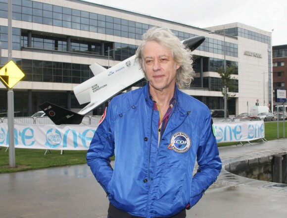 Sir Bob Geldof à Dublin, le 16 octobre 2014.