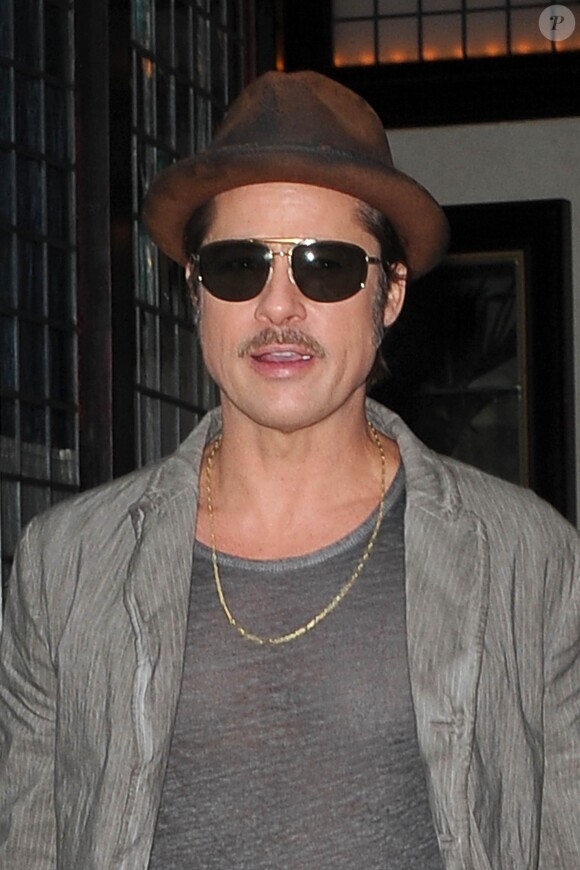 Brad Pitt à New York le 15 octobre 2014.