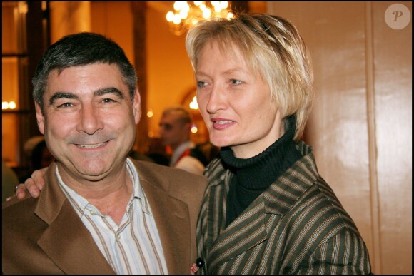 Patrice Drevet et sa femme Corinne, à Forges-les-Eaux en 2006.
