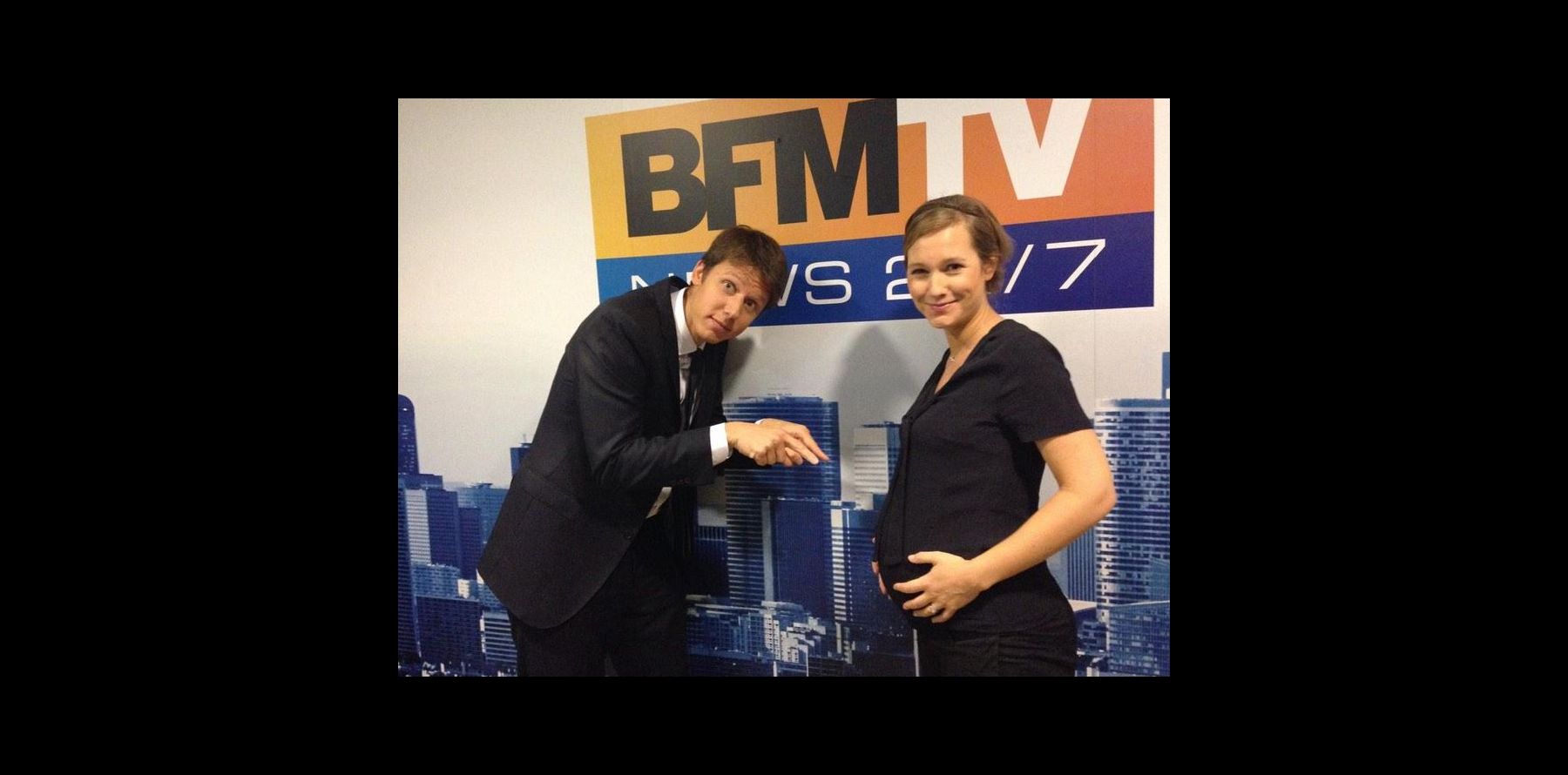 Qui Est La Compagne De Damien Gourlet Roselyne Dubois : La jolie journaliste de BFMTV est enceinte - Purepeople