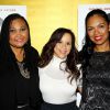 Maryum Ali, Rosie Perez, Hana Ali le 2 octobre 2014 à New York pour la projection de "I am Ali"