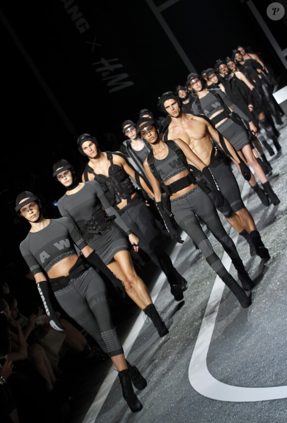 Défilé Alexander Wang x H&M à New York le 16 octobre 2014