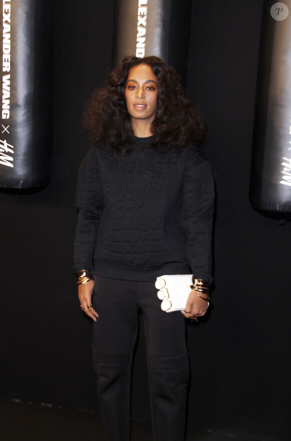 Solange Knowles à la soirée Alexander Wang x H&M à New York le 16 octobre 2014