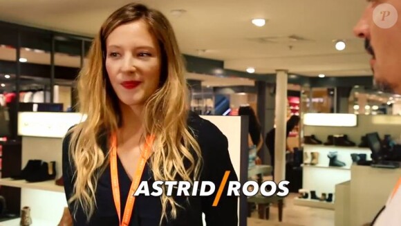 Astrid Roos dans la web-série Le Grand Magasin