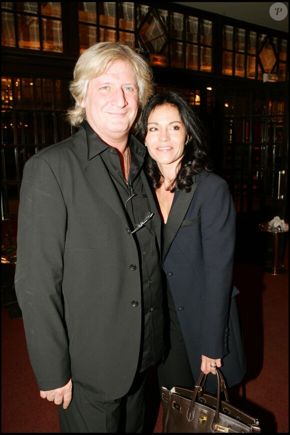 Patrick Sébastien et sa femme Nathalie en 2005.