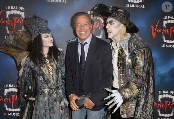 Michel Leeb - Générale de la comédie musicale "Le Bal des Vampires" au Théâtre Mogador à Paris, le 16 octobre 2014. 