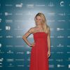 Michelle Hunziker, enceinte - Dîner de gala pour la fondation Doppia Difesa lors du Festival international du film de Rome, le 22 octobre 2014.